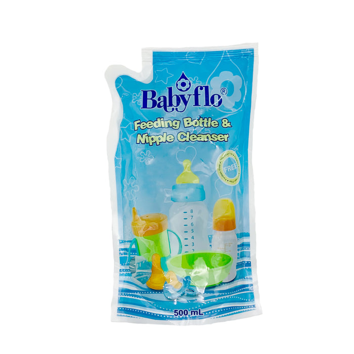 Babyflo Feeding Bottle & Nipple Cleanser 500mL